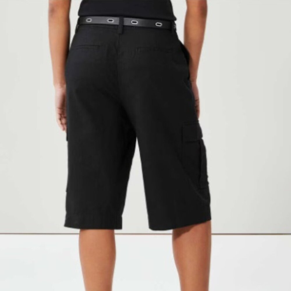 Sz.44 ⚫Cargo Short Black Pants Logistik Unicorp